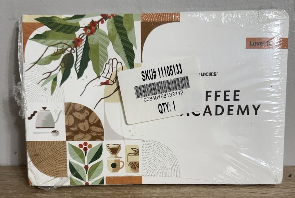 Starbucks Coffee Academy Level 100 Training Manual Factory Sealed SKU 11105133 - Picture 1 of 5